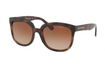 Image of Michael Kors PALMA MK2060 Single Vision Prescription Sunglasses, 55mm, Dark Tortoise, MK2060-333613-55-SV