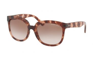 Image of Michael Kors PALMA MK2060 Single Vision Prescription Sunglasses MK2060-333713-55 - Lens Diameter 55 mm, Frame Color Pink Tortoise