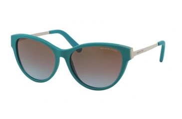 Image of Michael Kors PUNTE ARENAS MK6014 Bifocal Prescription Sunglasses MK6014-302348-57 - Lens Diameter 57 mm, Frame Color Turquoise Soft Touch