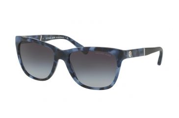 Image of Michael Kors RANIA II MK2022 Single Vision Prescription Sunglasses MK2022-318611-54 - Lens Diameter 54 mm, Frame Color Blue Tortoise