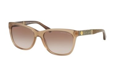 Image of Michael Kors Rania II MK2022 Single Vision Prescription Sunglasses MK2022-321513-54 - Lens Diameter 54 mm, Frame Color Milky Taupe