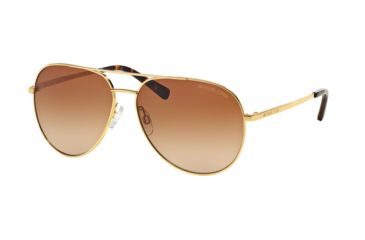 Image of Michael Kors RODINARA MK5009 Progressive Prescription Sunglasses MK5009-105013-58 - Lens Diameter 58 mm, Frame Color Gold