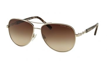 Image of Michael Kors SABINA III MK5014 Progressive Prescription Sunglasses MK5014-102713-59 - Lens Diameter 59 mm, Frame Color Silver