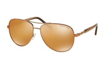 Image of Michael Kors SABINA III MK5014 Progressive Prescription Sunglasses MK5014-10915N-59 - Lens Diameter 59 mm, Frame Color Copper