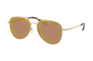 Image of Michael Kors SAN DIEGO MK1045 Prescription Sunglasses, 56mm, Light Gold, MK1045-10142O-56-SV