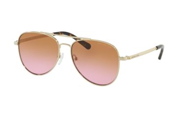 Image of Michael Kors SAN DIEGO MK1045 Prescription Sunglasses, 56mm, Light Gold, MK1045-1014A5-56-SV