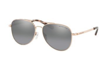 Image of Michael Kors SAN DIEGO MK1045 Prescription Sunglasses, 56mm, Rose Gold, MK1045-110882-56-SV