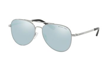 Image of Michael Kors SAN DIEGO MK1045 Prescription Sunglasses, 56mm, Silver, MK1045-11536J-56-SV