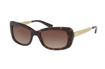 Image of Michael Kors SEVILLE MK2061 Sunglasses 329313-51 - Dark Tortoise Frame, Smoke Gradient Lenses