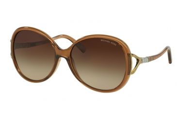 Image of Michael Kors SONOMA MK2011B Single Vision Prescription Sunglasses MK2011B-301613-58 - Lens Diameter 58 mm, Frame Color Milky Brown