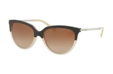 Image of Michael Kors SUE MK2051 Single Vision Prescription Sunglasses MK2051-328313-55 - Lens Diameter 55 mm, Frame Color Brown/milky Beige