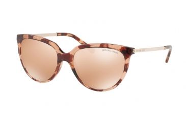 Image of Michael Kors SUE MK2051 Single Vision Prescription Sunglasses MK2051-3162R1-55 - Lens Diameter 55 mm, Frame Color Pink Tortoise