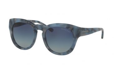 Image of Michael Kors SUMMER BREEZE MK2037 Progressive Prescription Sunglasses MK2037-32094L-50 - Lens Diameter 50 mm, Frame Color Cadet Blue Marble