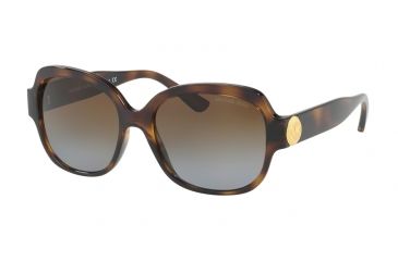 Image of Michael Kors SUZ MK2055 Single Vision Prescription Sunglasses, 56mm, Dark Tortoise, MK2055-3285T5-56-SV