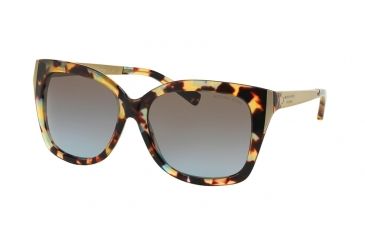 Image of Michael Kors TAORMINA F MK2006F Progressive Prescription Sunglasses MK2006F-303148-57 - Lens Diameter 57 mm, Frame Color Ocean Confetti Tortoise