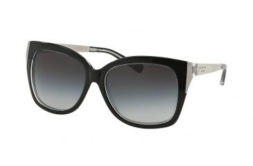 Image of Michael Kors TAORMINA F MK2006F Progressive Prescription Sunglasses MK2006F-303311-57 - Lens Diameter 57 mm, Frame Color Black Crystal
