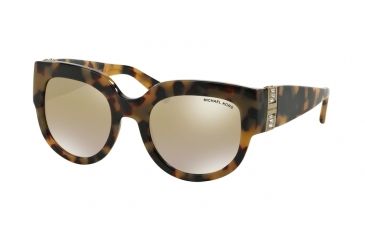 Image of Michael Kors VILLEFRANCHE MK2003B Single Vision Prescription Sunglasses MK2003B-30136E-51 - Lens Diameter 51 mm, Frame Color Vintage Tortoise