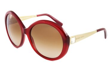 Image of Michael Kors WILLA I MK2015B Single Vision Prescription Sunglasses MK2015B-308913-58 - Lens Diameter 58 mm, Frame Color Red / Gold