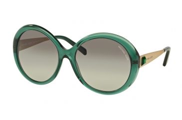 Image of Michael Kors WILLA I MK2015B Single Vision Prescription Sunglasses MK2015B-309011-58 - Lens Diameter 58 mm, Frame Color Emerald/gold