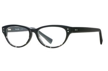 Image of Michael Stars MS Accomplished SEMS ACCO00 Eyeglass Frames - Black Amber SEMS ACCO005133 BK