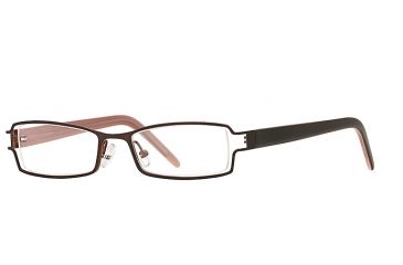 Image of Michael Stars MS Ambitious SEMS AMBI00 Progressive Prescription Eyeglasses - Chocolate SEMS AMBI004730 BN