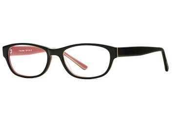 Image of Michael Stars MS Chill Out SEMS CHIL00 Eyeglass Frames - Black Lotus SEMS CHIL004930 BK
