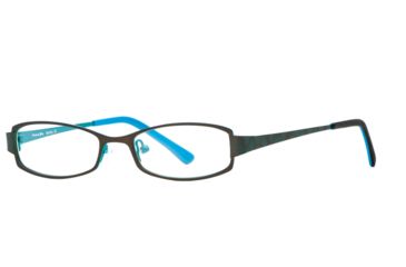Image of Michael Stars MS Earthy SEMS EART00 Bifocal Prescription Eyeglasses - Brown Aqua SEMS EART004830 BN