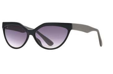 Image of Michael Stars MS Frenchie Flair SEMS FREN06 Progressive Prescription Sunglasses SEMS FREN065640 BK - Lens Diameter 57 mm, Frame Color Blackstone