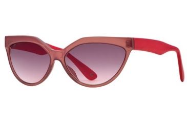 Image of Michael Stars MS Frenchie Flair SEMS FREN06 Progressive Prescription Sunglasses SEMS FREN065640 PK - Lens Diameter 57 mm, Frame Color Rouge