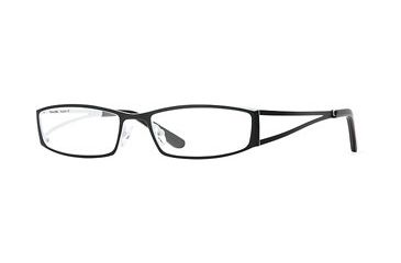 Image of Michael Stars MS Illusion SEMS ILLU00 Progressive Prescription Eyeglasses - Domino SEMS ILLU005440 BK