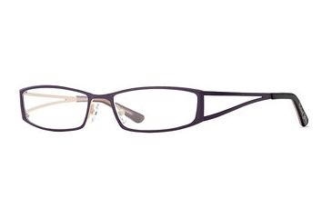 Image of Michael Stars MS Illusion SEMS ILLU00 Progressive Prescription Eyeglasses - Violet Creme SEMS ILLU005440 PU