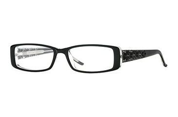 Image of Michael Stars MS Poetic SEMS POET00 Eyeglass Frames - Black SEMS POET004830 BK