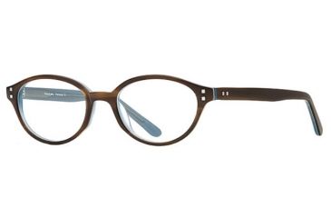 Image of Michael Stars MS Renewal SEMS RENE00 Eyeglass Frames - Teak Blue SEMS RENE005040 BN