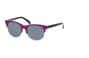 Image of Michael Stars MS Retro Fave SEMS RETR06 Progressive Prescription Sunglasses SEMS RETR065545 PU - Frame Color Purple Sky, Lens Diameter 59 mm