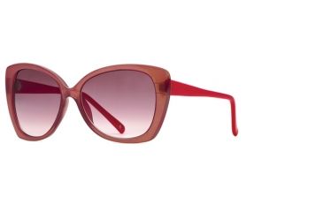 Image of Michael Stars MS Style Maven SEMS STYM06 Progressive Prescription Sunglasses SEMS STYM065640 PK - Lens Diameter 56 mm, Frame Color Rouge