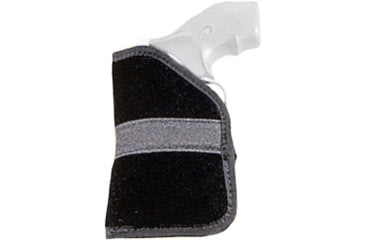 Image of Uncle Mike's OT Nylon Pocket Holster, Ambidextrous, Size 3, Black, 87443A