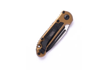 Image of Microtech 2023 Ludt Standard 3.5in Automatic Folding Knife, Automatic Folder, Tan/Black, 1135-1TA