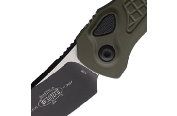 Image of Microtech Auto Brachial Button Lock S/E, MCT268A1OD