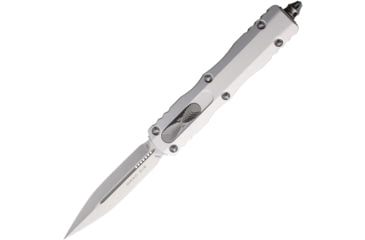 Image of Microtech Auto Dirac D/E OTF Silver, MCT22510CR