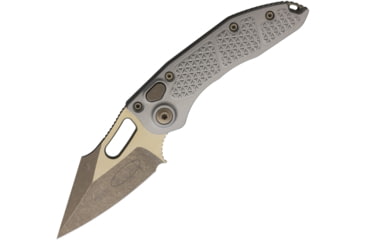 Image of Microtech Auto Stitch S/E Button Lock AP, MCT16913TTAPNC