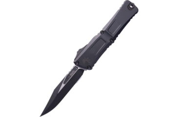 Image of Microtech COMBAT TROODON GEN III BOWIE BLACK STANDARD TACTICAL, Black, 1146-1T