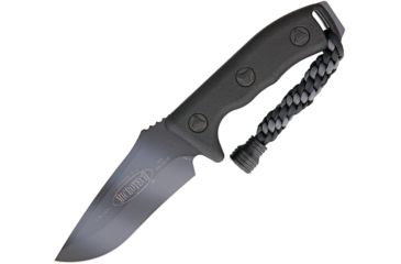 Image of Microtech Currahee S/E Fixed Blade Knife, 4.5in, Standard Edge, Urban Camo, Black, Synthetic Handle MCT1021UC