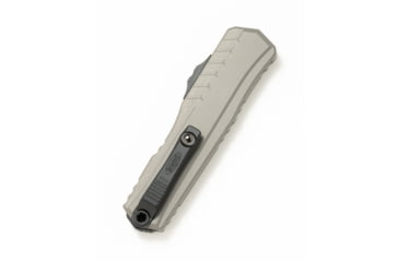 Image of Microtech Cypher II D/E Standard 3.55in Folding Knife, Black, Natural Clear, 1242-1NC
