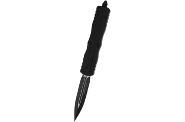 Image of Microtech Dirac D/E Black Tactical Standard 2.875in Folding Knife, Black, 225-1T