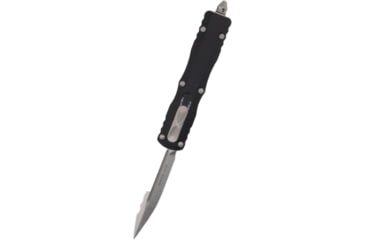 Image of Microtech Dirac D/E Stonewash Standard 2.875in Folding Knife, Black, 225-10