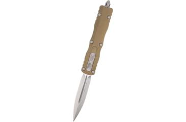Image of Microtech Dirac D/E Stonewash Standard 2.875in Folding Knife, Od Green, 225-10OD