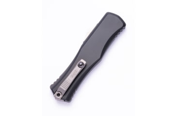 Image of Microtech Hera II D/E Stonewash Full Serrated 4.01in Folding Knife, Black, 1702-12