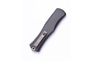 Image of Microtech Hera II D/E Stonewash Partial Serrated 4.01in Folding Knife, Black, 1702-11