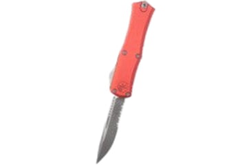 Image of Microtech Hera II Mini Apocalyptic Part Serrate 2.9 Folding Knife, Red, 1703M-11APRD