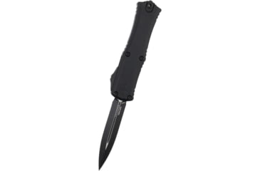 Image of Microtech Hera II Mini D/E Tactical Standard 4.01in Folding Knife, Black, 1702M-1T